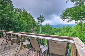 Deck and Mtn Views Beech Mountain Cabin